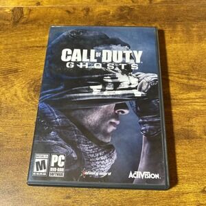 Call of Duty Ghosts PC DVD ROM Game Complete w Discs and Case